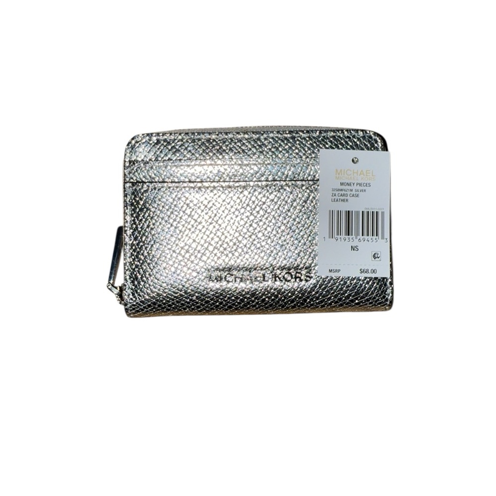 Michael Kors Metallic Silver Wallet